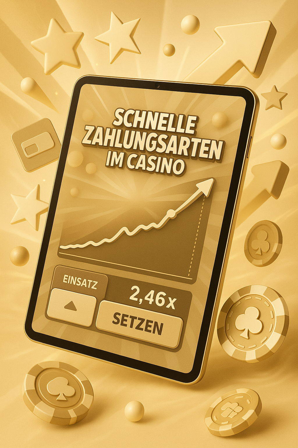 Schnelle Zahlungsarten im Casino